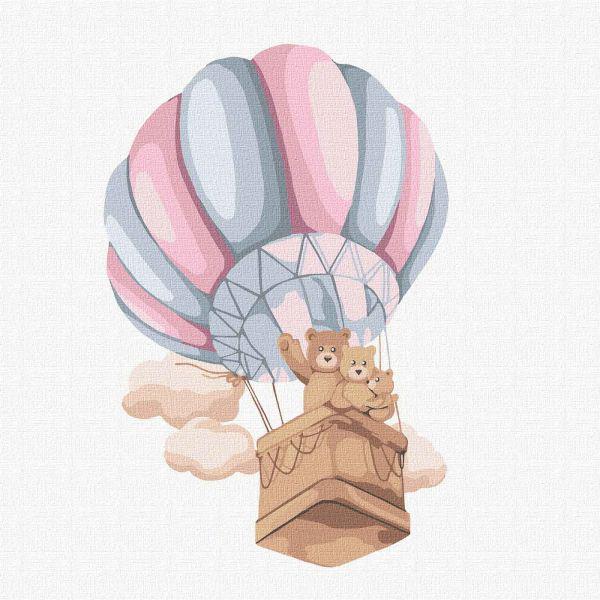 Картина за номерами Сімейний політ