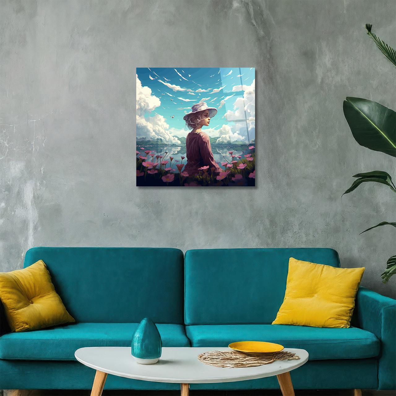 Картина на стекле NovellaPrint Гармония тишины 90х90 см (503.3) - фото 7 Картина на стекле NovellaPrint Гармония тишины 90х90 см (503.3) - фото 7