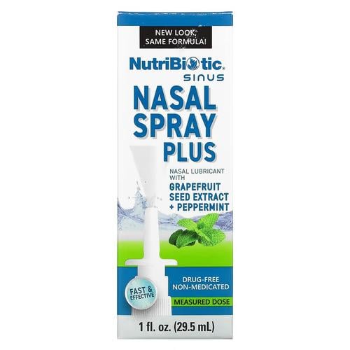 Спрей для носа NutriBiotic Nasal Spray Plus 29,5 мл (NBC-01051)