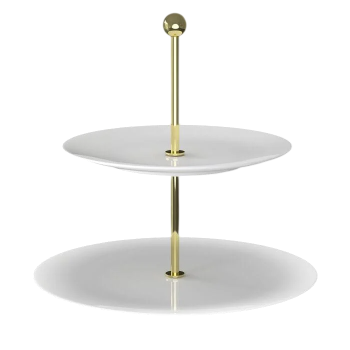 Этажерка Blanc MetroChic Villeroy & Boch 2-ярусная 27,5 см (2602029)