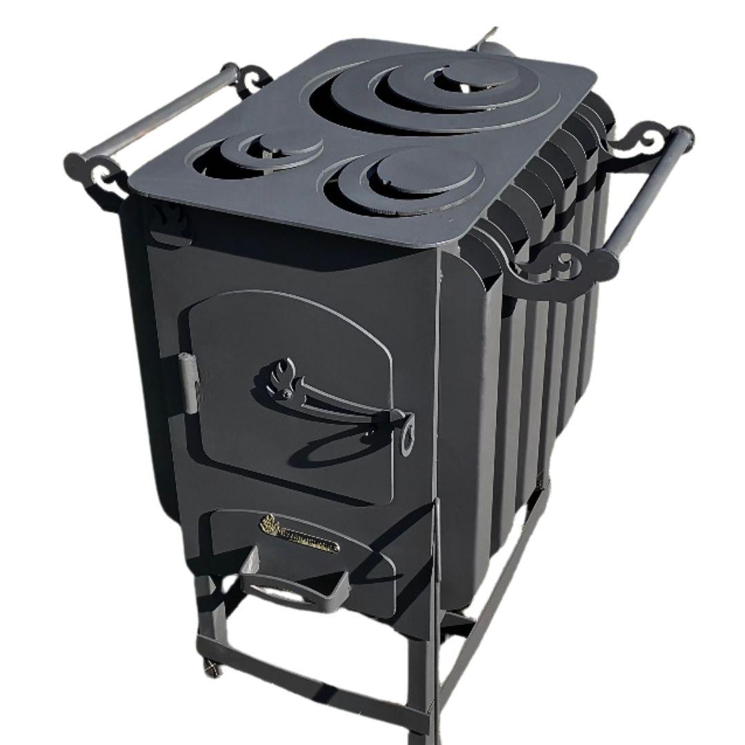 Буржуйка с варочной поверхностью стальная 4 мм