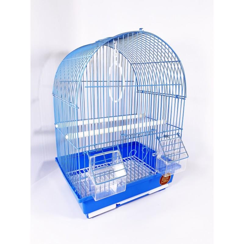 Клетка для птиц A100 эмаль 30х23х39 см Голубой (1576) - фото 1