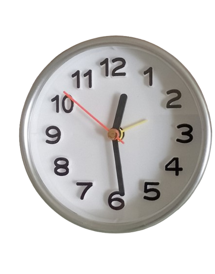 Будильник кварцевый CY2110 Silver (3546)