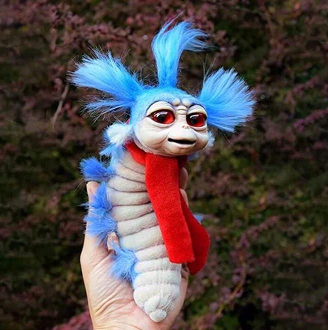 Игрушка мягкая червь Уильям из фильма Лабиринт - фото 2