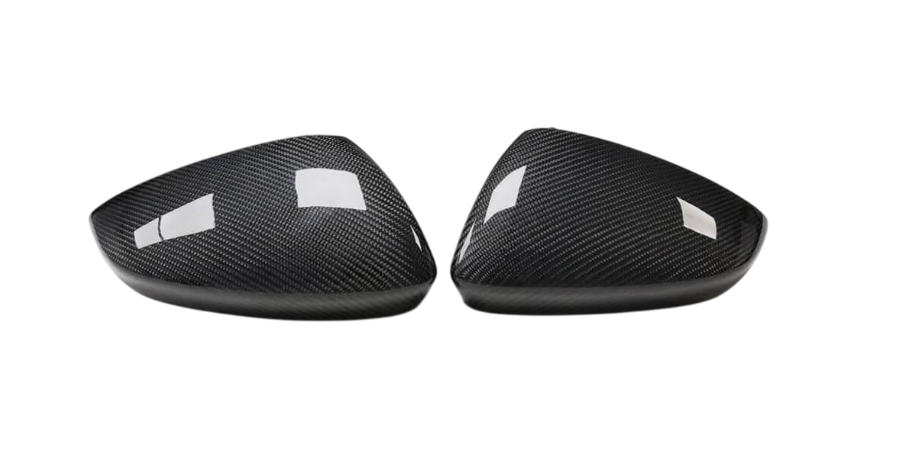Крышки зеркал V1 DDCarbon для Audi A3 2020-гг. карбон (132775)
