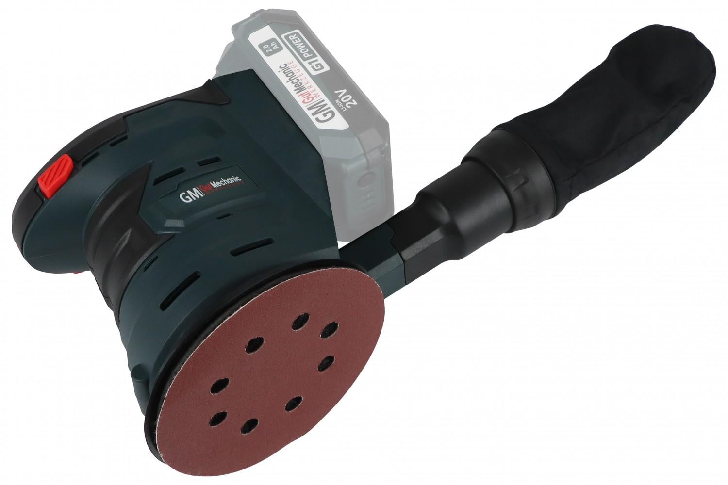 Шлифмашина эксцентриковая аккумуляторная Gut Mechanic 20V Ø125 мм каркас (37854130)