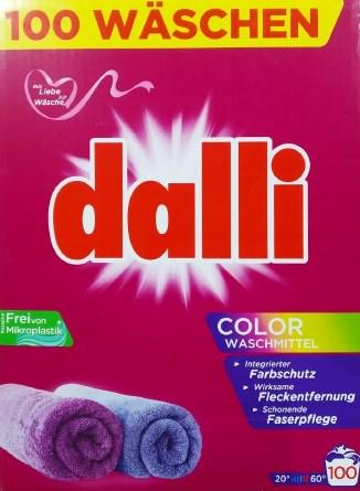 Стиральный порошок Dalli Color Waschmittel 100 циклов стирки 6,5 кг