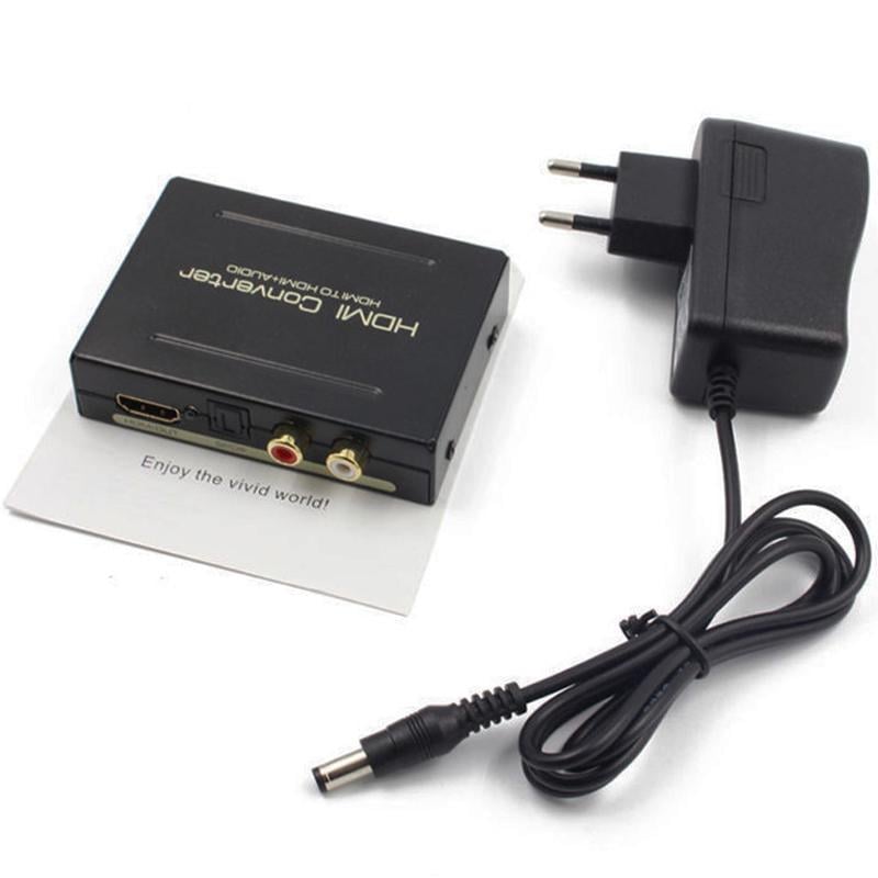 Аудіо конвертер 4Sport Audio Extractor HDMI - HDMI/SPDIF/RCA Black (WAZ-HDARC2-B) - фото 6