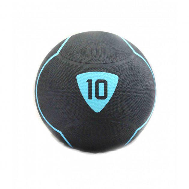 Медбол LivePro Solid Medicine Ball 10 кг Чорний (LP8110-10)