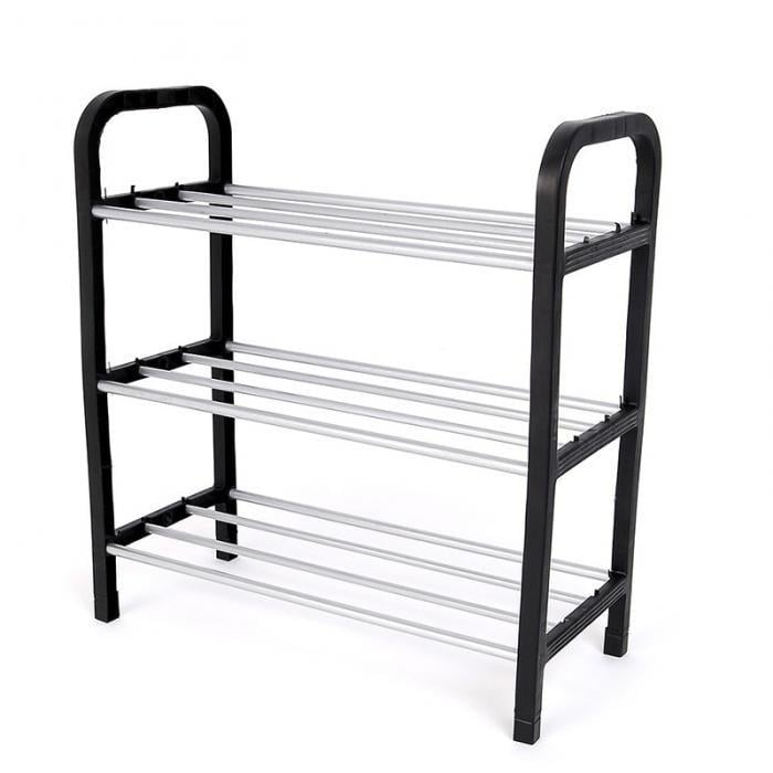Подставка для обуви Shoe Racks 3 яруса Black (1007607-3)