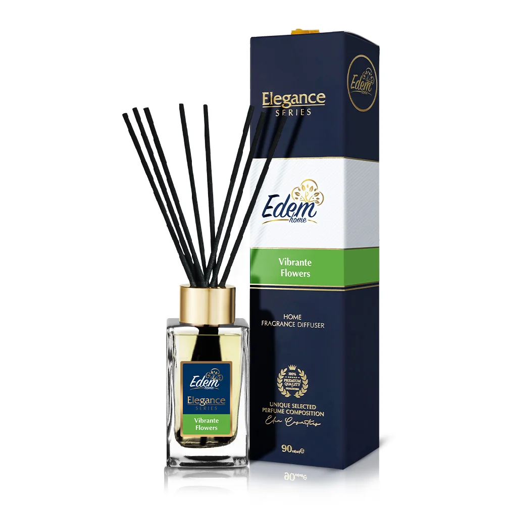 Аромадиффузор с палочками Edem Elegance Vibrante Flowers 90 мл (EH25446) Аромадиффузор с палочками Edem Elegance Vibrante Flowers 90 мл (EH25446)