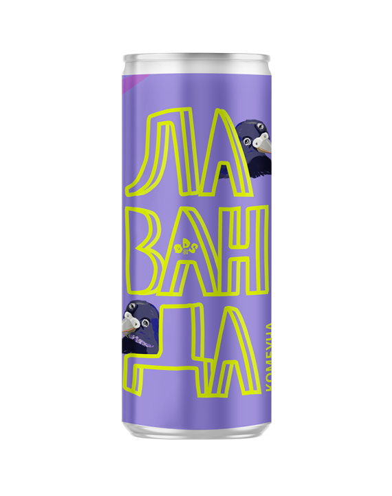 Комбуча ODS Лаванда 0,33 л