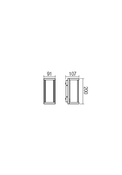 Бра вуличне Redo Vitra Ap E27 1X15 W Ip54 Bk 5.1.1 (9107) - фото 2