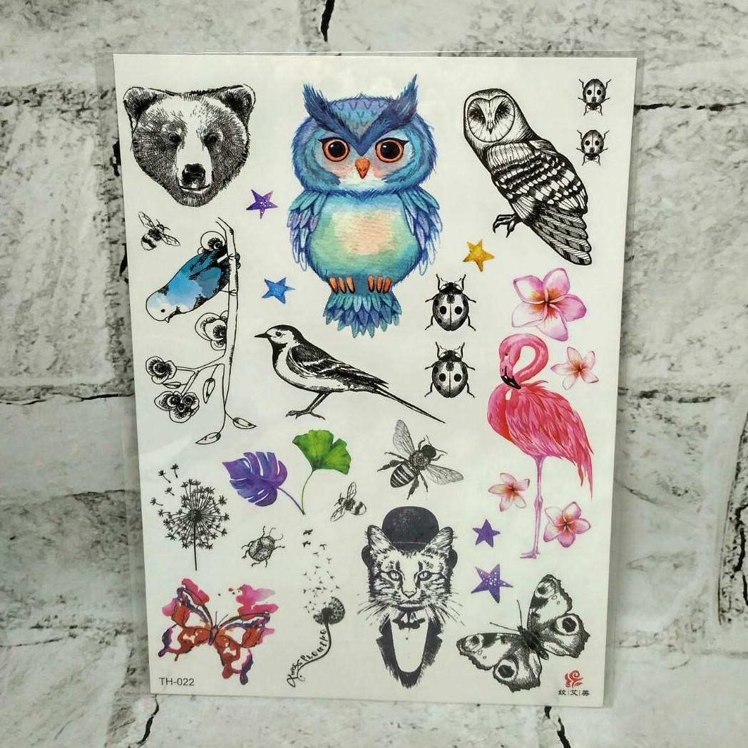 Временные тату Микс (TH-022)