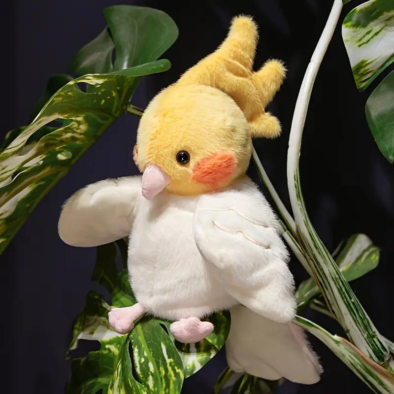 Игрушка на руку для кукольного театра Попугай Корелла 20 см Белый (50460)