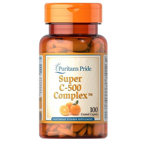 Витамин C Puritan's Pride Vitamin C-500 Complex 100 капс. (PTP-10600) Витамин C Puritan's Pride Vitamin C-500 Complex 100 капс. (PTP-10600)