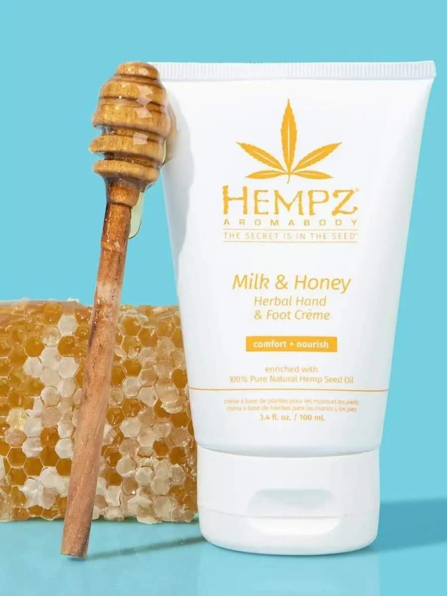 Крем для рук и ног HEMPZ Молоко-Мед 100 мл (10696336)