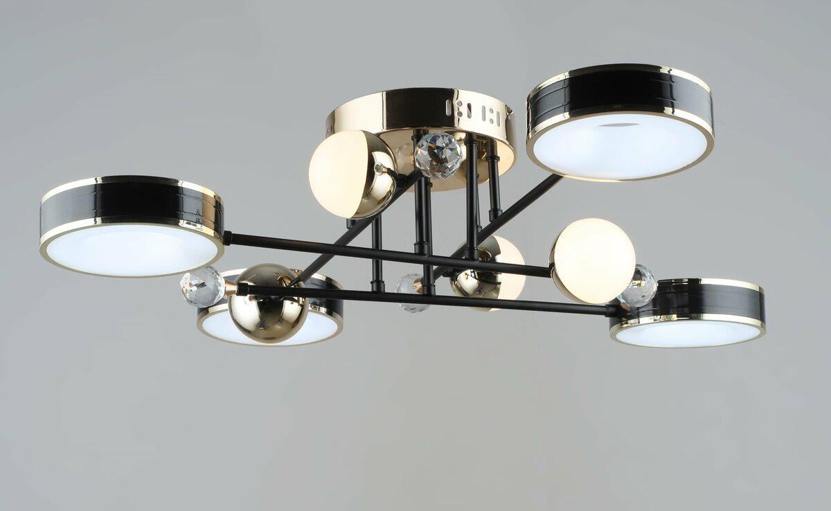 Люстра светодиодная акриловая B YH1101/4/4 BK/FGD (SP000043464)