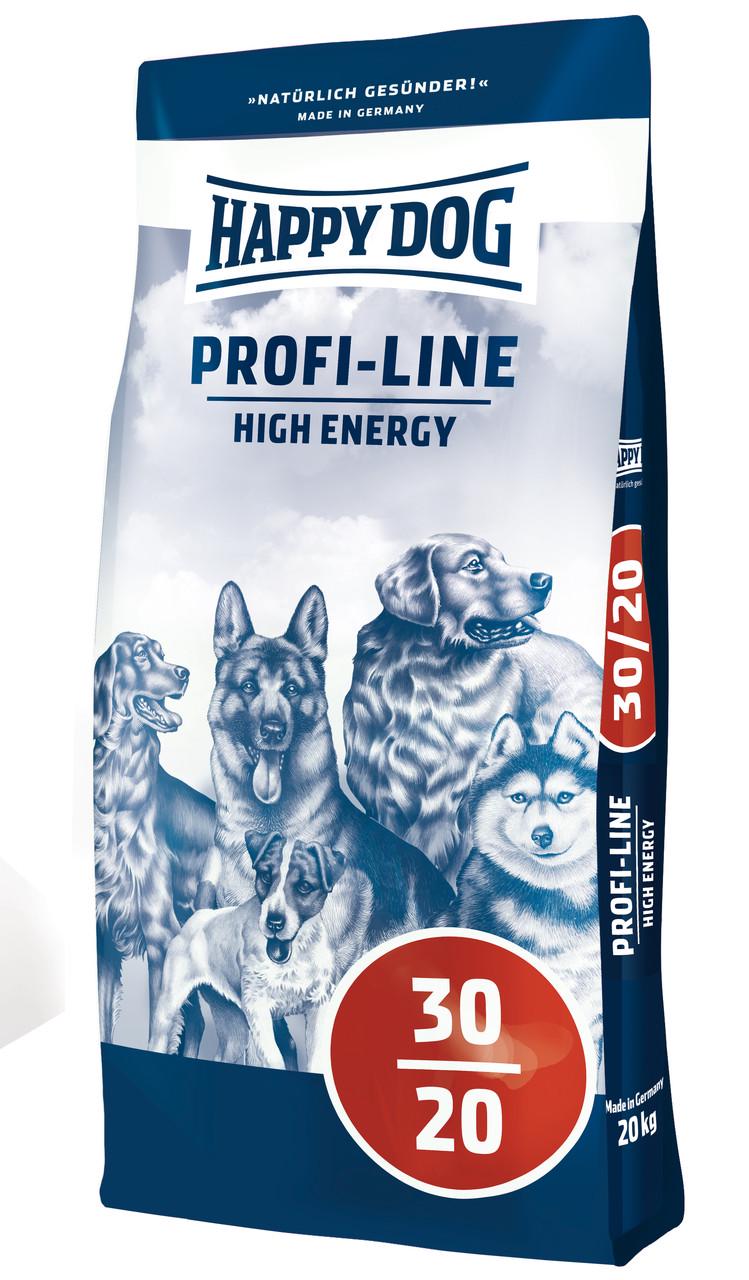 Корм сухий Happy Dog Prof-Line High Energy 30/20 для робочих та служебних собак 20 кг