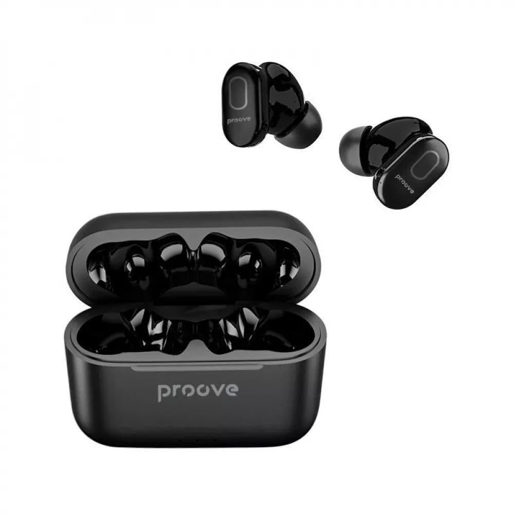 Наушники беспроводные Proove Horizon TWS с активным шумоподавлением ANC Black (TWHR00010001) Наушники беспроводные Proove Horizon TWS с активным шумоподавлением ANC Black (TWHR00010001)