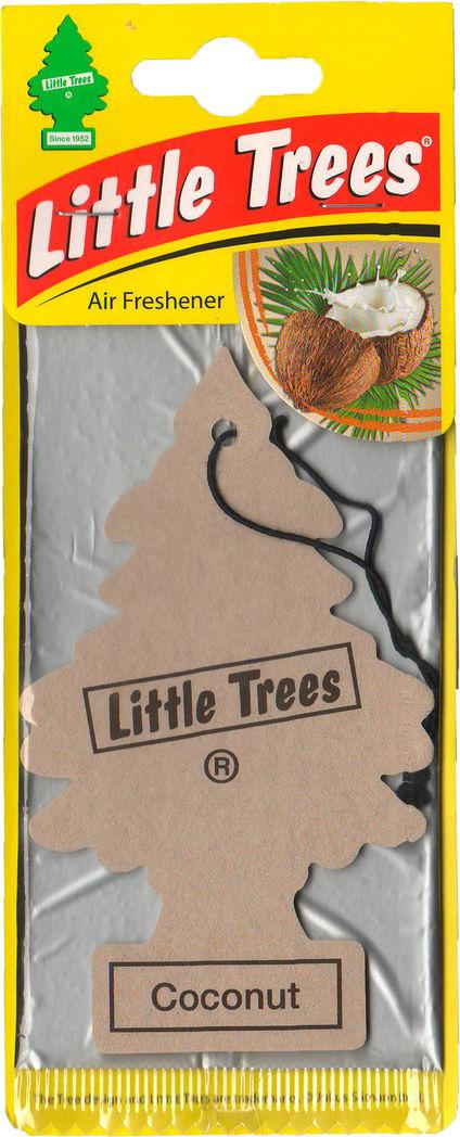 Ароматизатор для авто Wunder Baum Little Trees Кокос на зеркало 5 (78004)