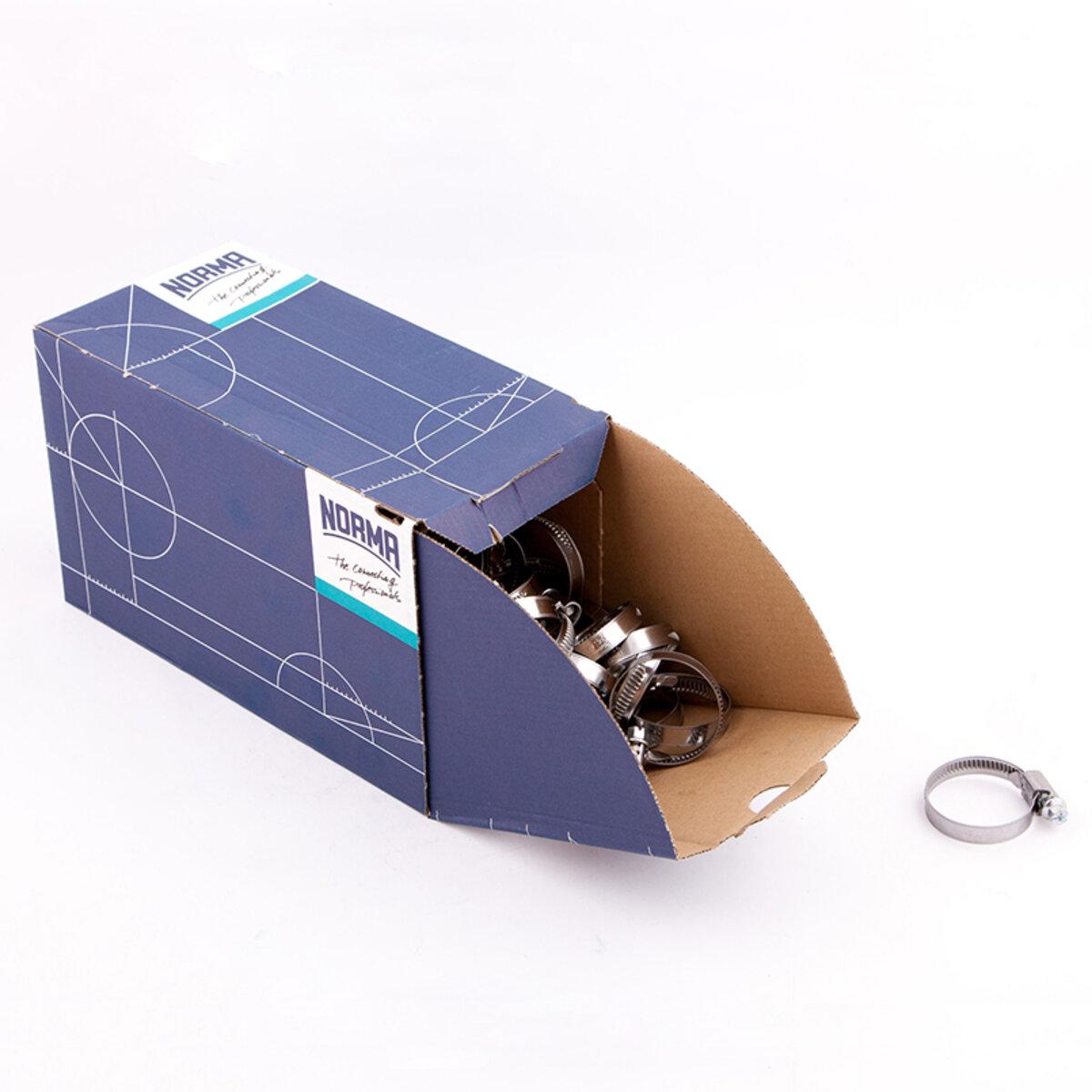 Хомут Norma 25-40/W2 9 мм 100 шт. (C7)