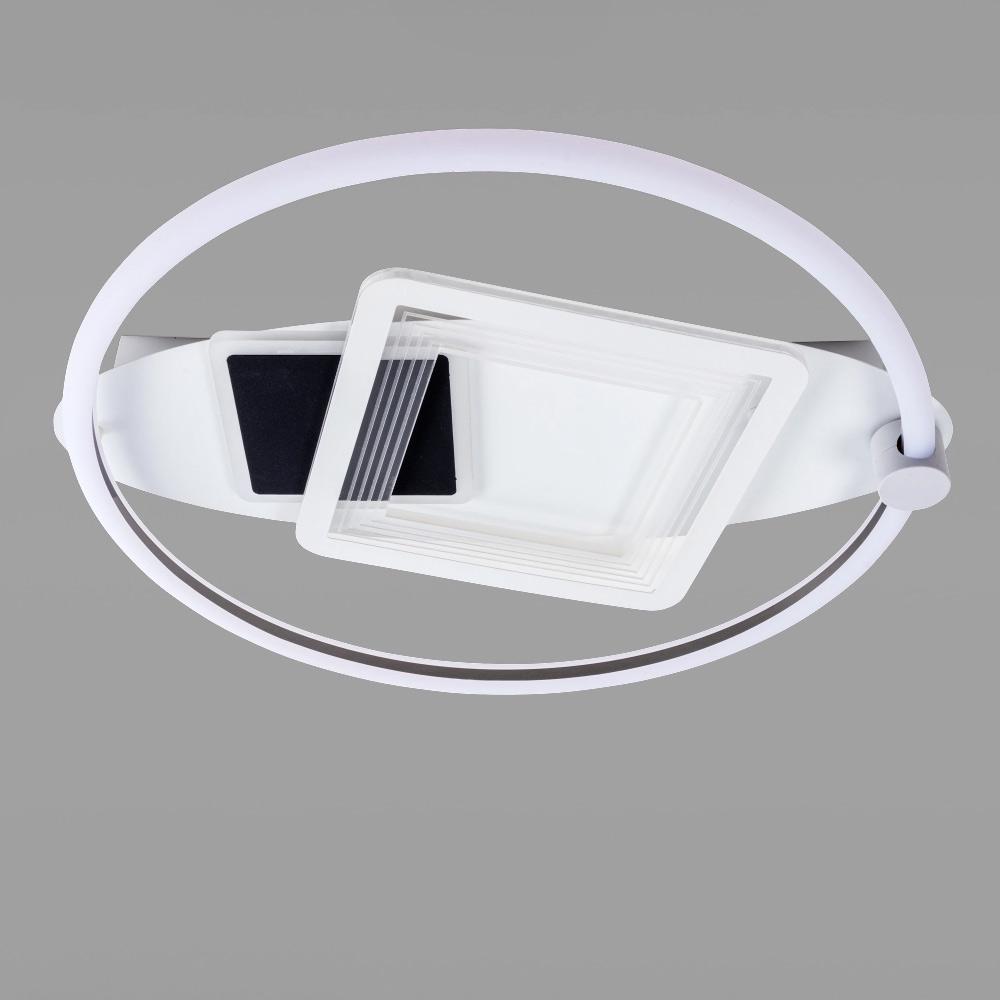 Люстра потолочная светодиодная Light House SRS-19301 98W Белый/Черный