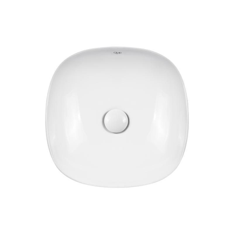 Раковина-чаша Q-tap Kolibri с донным клапаном White (QT10118037FW)
