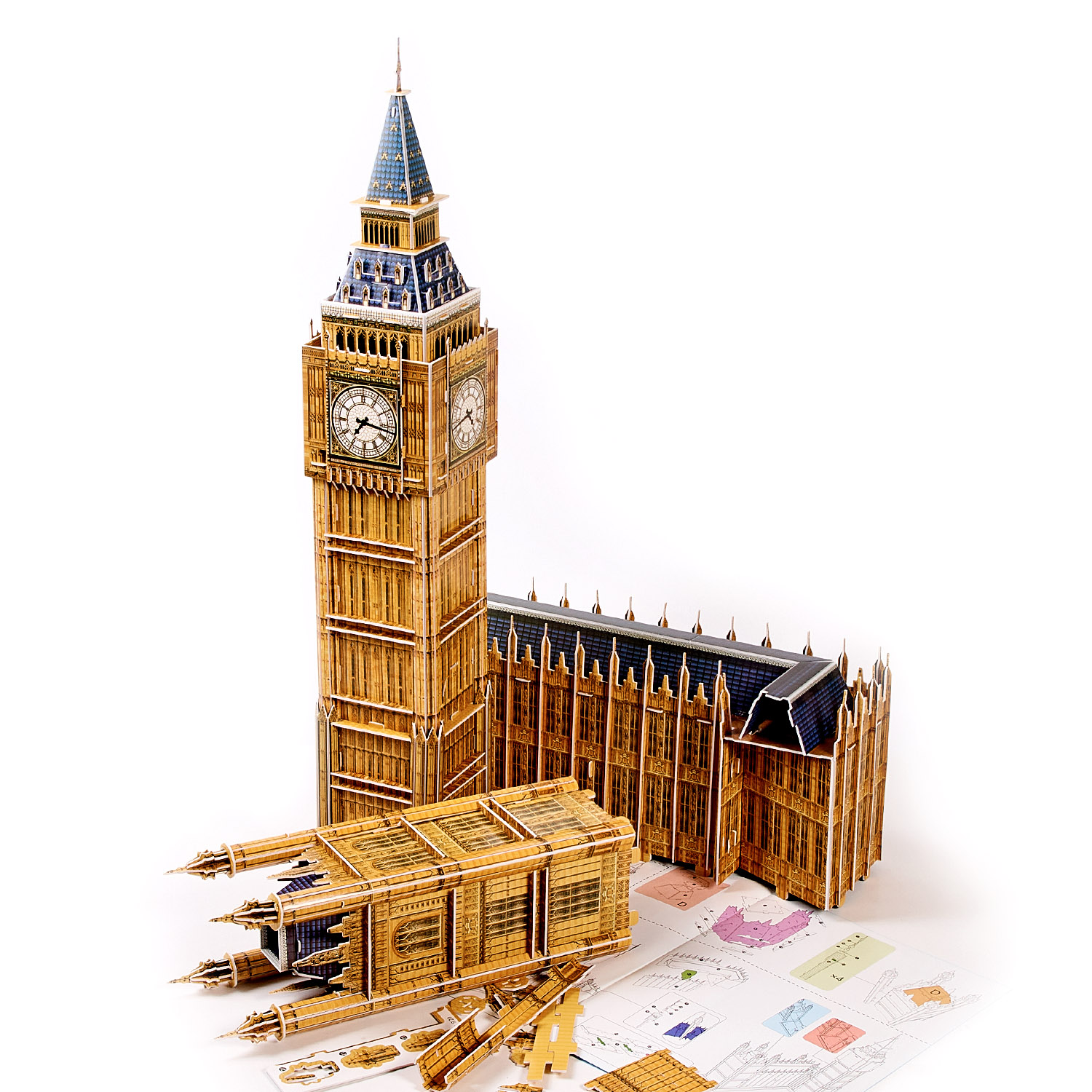 Огромные 3D пазлы Big Ben трехмерный конструктор-головоломка - фото 4