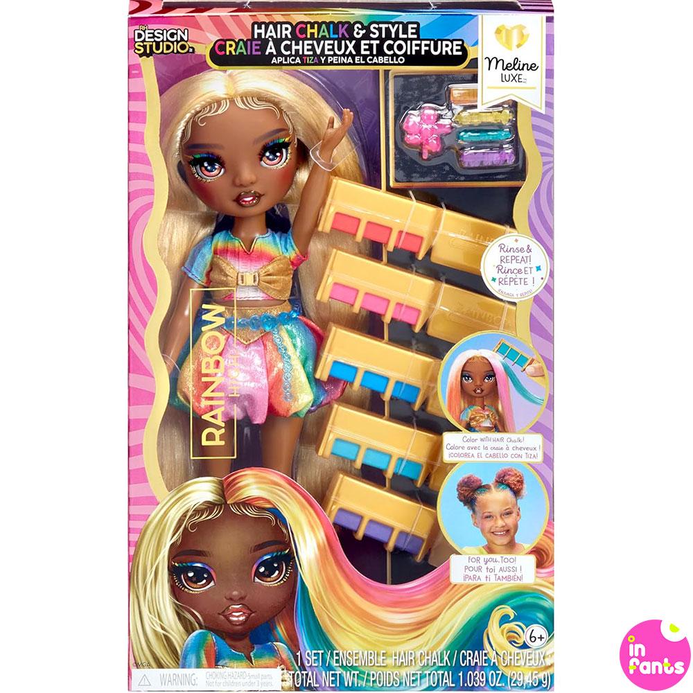 Кукла Rainbow High Hair Chalk & Style Meline (00460)