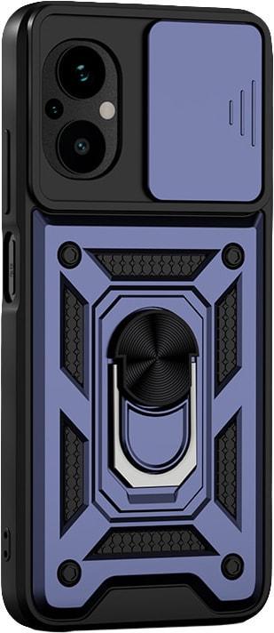 Чехол с защитой камеры 3DGuard Xiaomi Poco M5 Blue (32488-28)