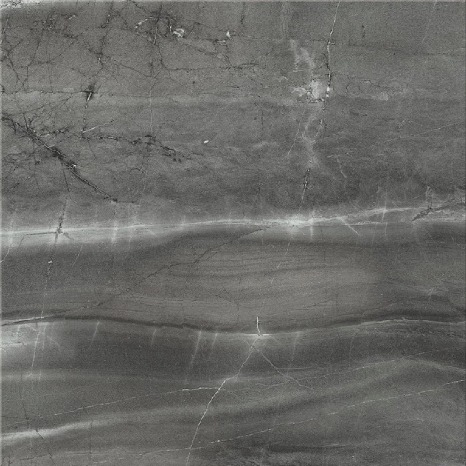 Керамогранітна плитка для підлоги та стін Cersanit MORIS 42x42 см Graphite (549797)