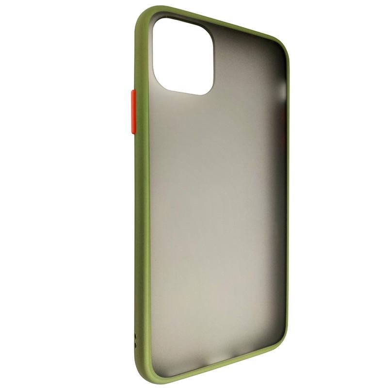 Чохол Totu Copy Gingle Series for iPhone 11 Pro Max Dark Green+Orange (29caa1-350)