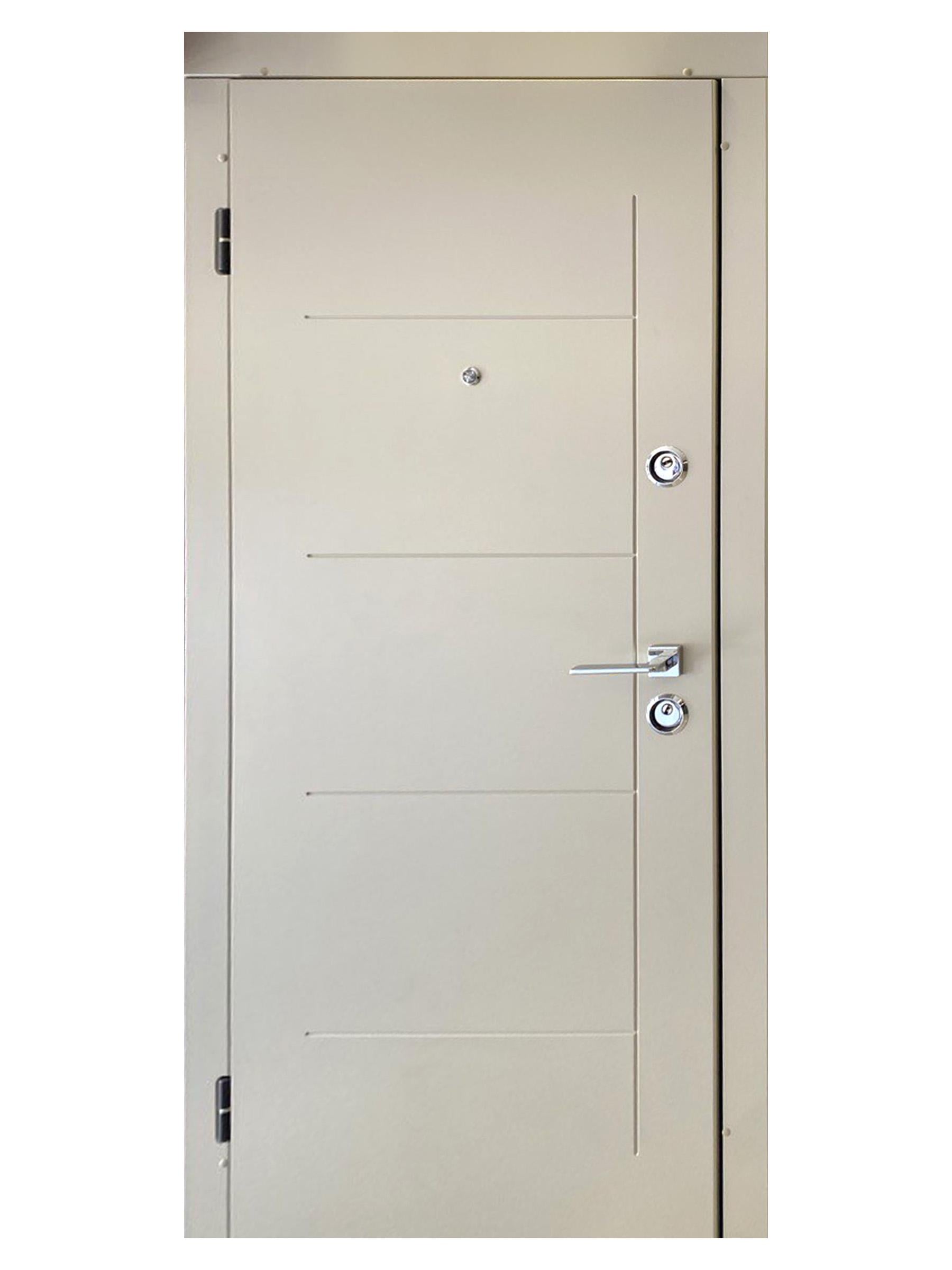 Двері вхідні Максимум WS28 2050х860 мм Ral7044 (6210237)