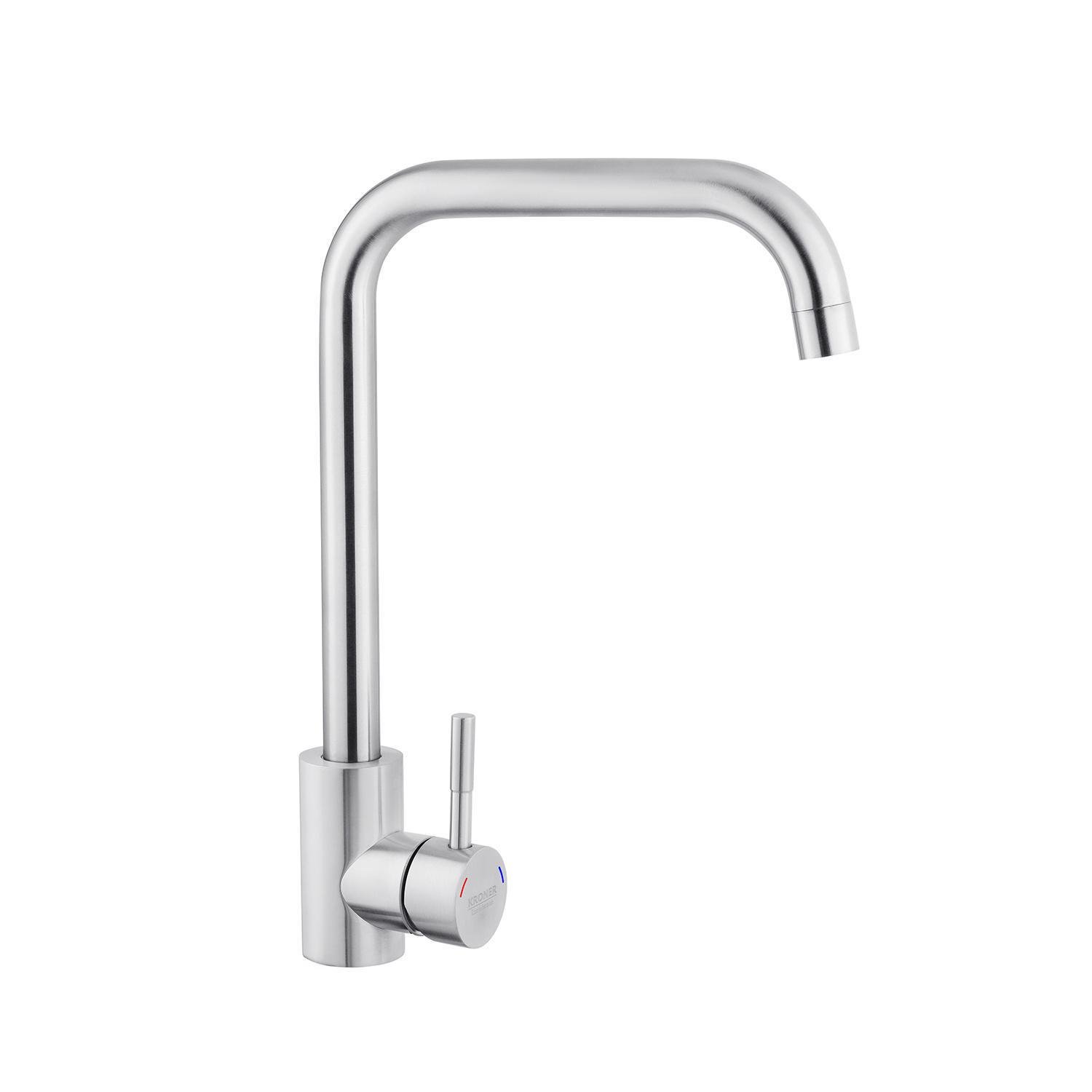Смеситель для кухни Kroner KRP Edelstahl Klassisch ESG037 (CV023001)