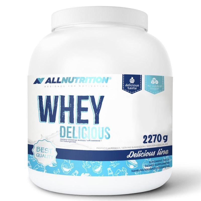 Протеин AllNutrition Whey Delicious 2,27 кг Печенье (2332V4190)