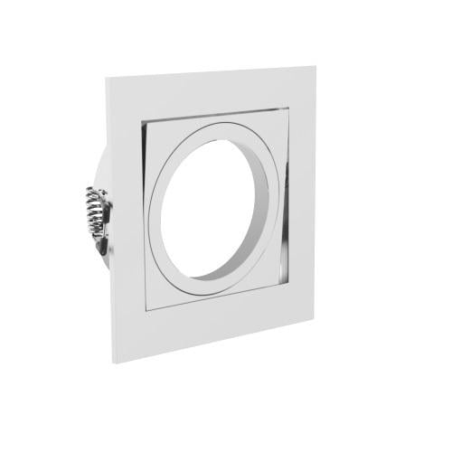 Светильник/корпус потолочный GTV Vila Op-vilakw-10 встраиваемый квадратный Белый (1480809420)