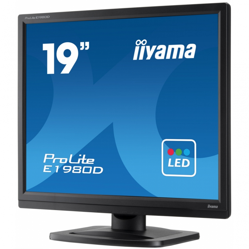 Монітор універсальний iiyama E1980D-B1 TN 1280x1024 SXGA 19" (26832338) - фото 4