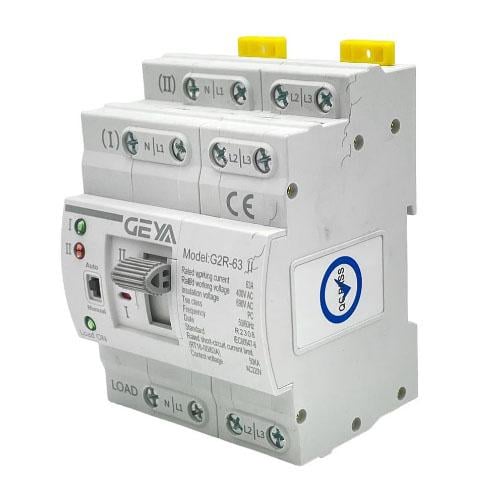 Переключатель ввода резерва GEYA G2R-63-4P 63А 4 полюса автоматический (G2R-63-4P) - фото 3