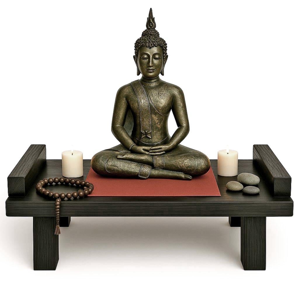 Вівтар для медитації з дерева Варіоста Венге (ЛАТ-000312) Вівтар для медитації з дерева Варіоста Венге (ЛАТ-000312)