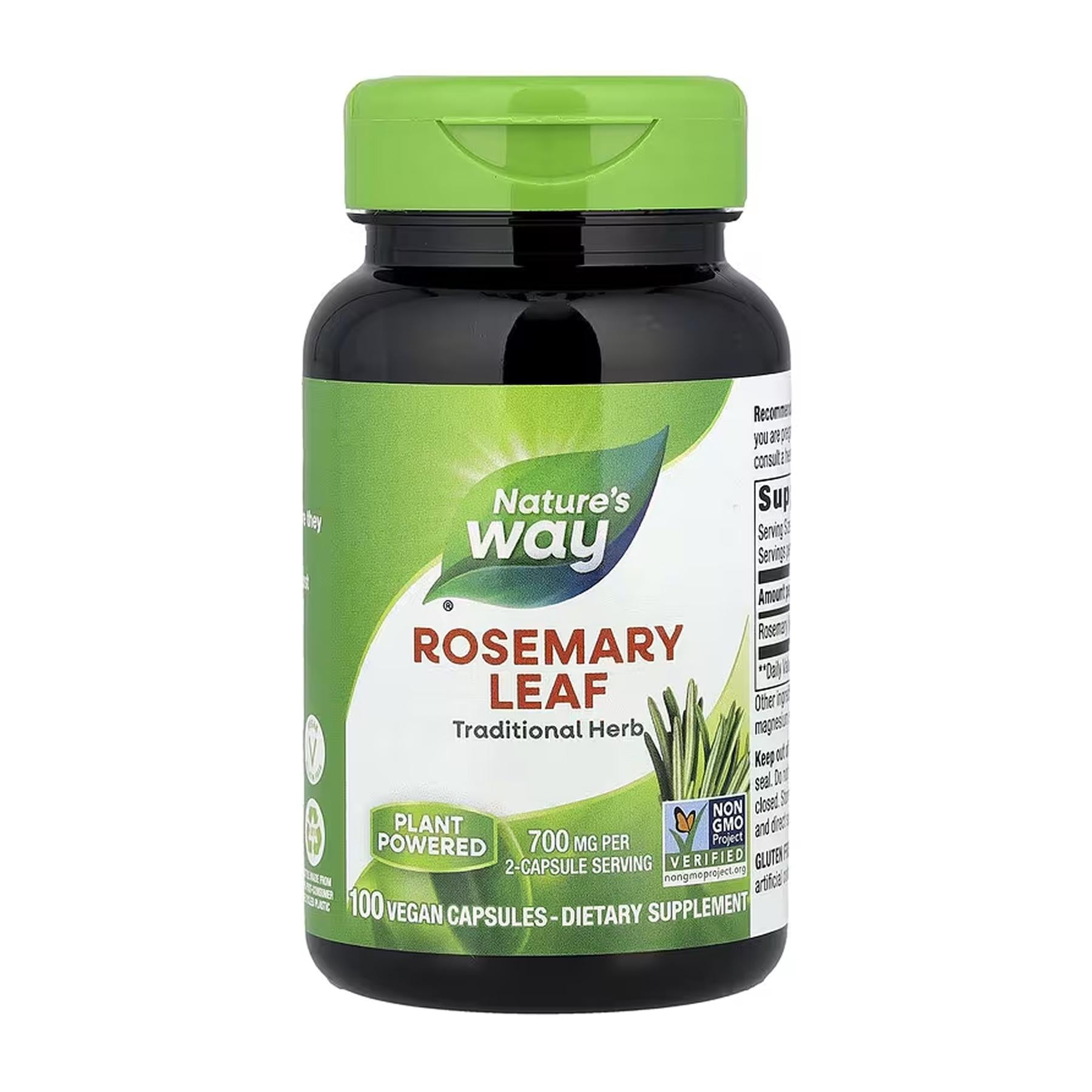 Экстракт розмарина Nature's Way Rosemary Leaf 100 кап.