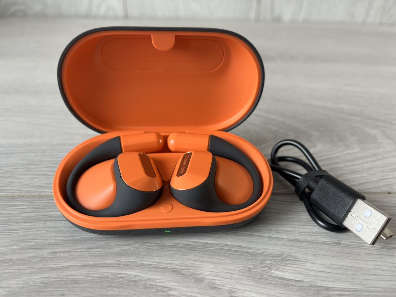 Навушники TrueFree O2 бездротові Bluetooth 5.3 водонепроникні для спорту тренувань 22 години Сірий - фото 5 Навушники TrueFree O2 бездротові Bluetooth 5.3 водонепроникні для спорту тренувань 22 години Сірий - фото 5