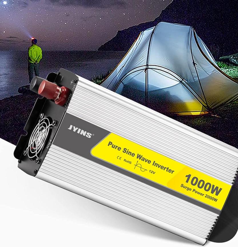 Автомобильный инвертор JYINS 1000W чистый синус 12-220V (2104618825) - фото 10 Автомобильный инвертор JYINS 1000W чистый синус 12-220V (2104618825) - фото 10