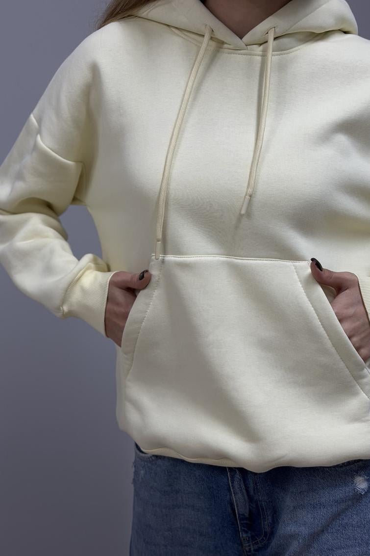 Худі жіночий М0211.4 з капюшоном M Світлий лимон (30665196) - фото 3 Худі жіночий М0211.4 з капюшоном M Світлий лимон (30665196) - фото 3