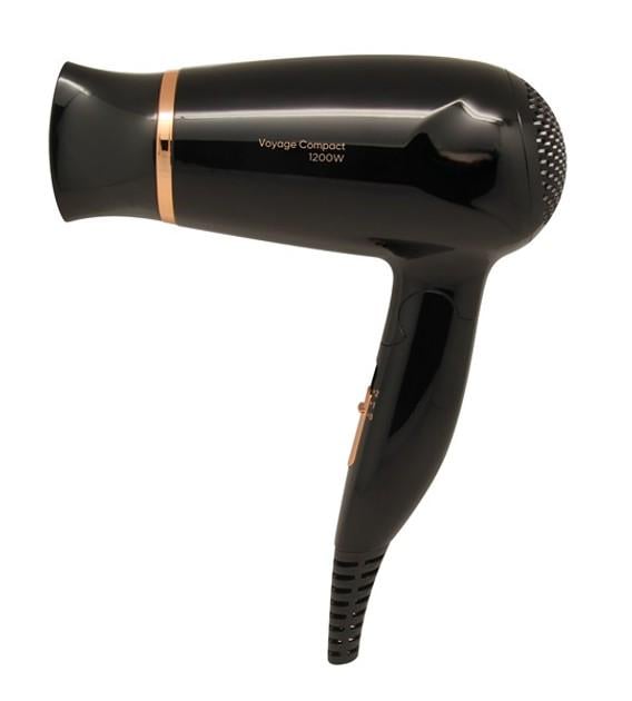 Фен для волос F122-B 1200 Вт со складной ручкой и насадкой-концентратором (ML-05192)