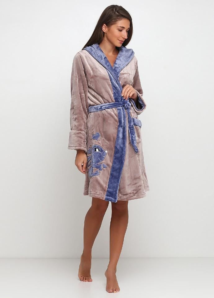 Халат Wild Love XL Разноцветный/Бежевый (102)