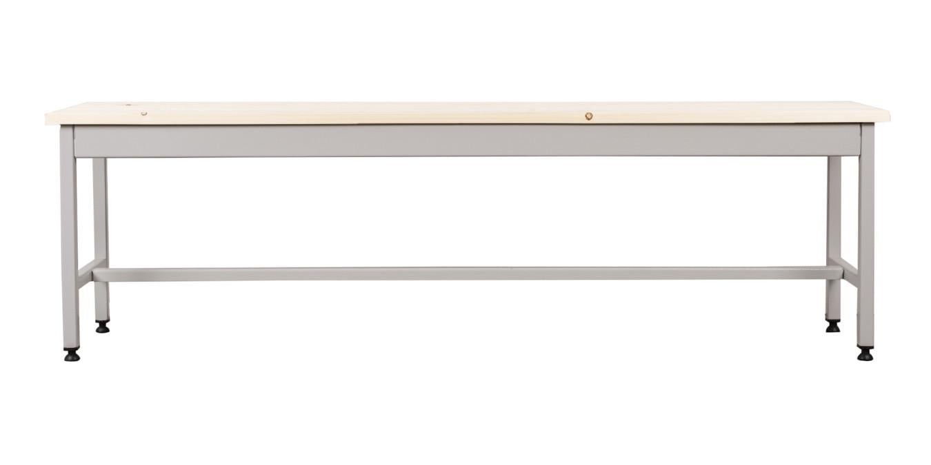 Лавка гардеробна Галіндустрія ЛГ-1-150 для роздягальні з регульованими ніжками Світло-сірий (132-119-000004862) - фото 3 Лавка гардеробна Галіндустрія ЛГ-1-150 для роздягальні з регульованими ніжками Світло-сірий (132-119-000004862) - фото 3