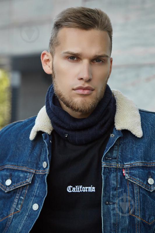 Шарф-хомут «Реал» Braxton джинсовый