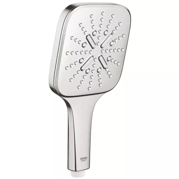 Ручний душ Grohe Rainshower SmartActive Cube 26582DC0 3 режими струменю Суперсталь (35691169)