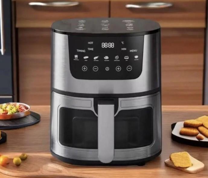 Аерофритниця Rainberg RB-2268 4200 Вт сенсорна з регулюванням температури 8 л Чорний (2104618535) - фото 11 Аерофритниця Rainberg RB-2268 4200 Вт сенсорна з регулюванням температури 8 л Чорний (2104618535) - фото 11